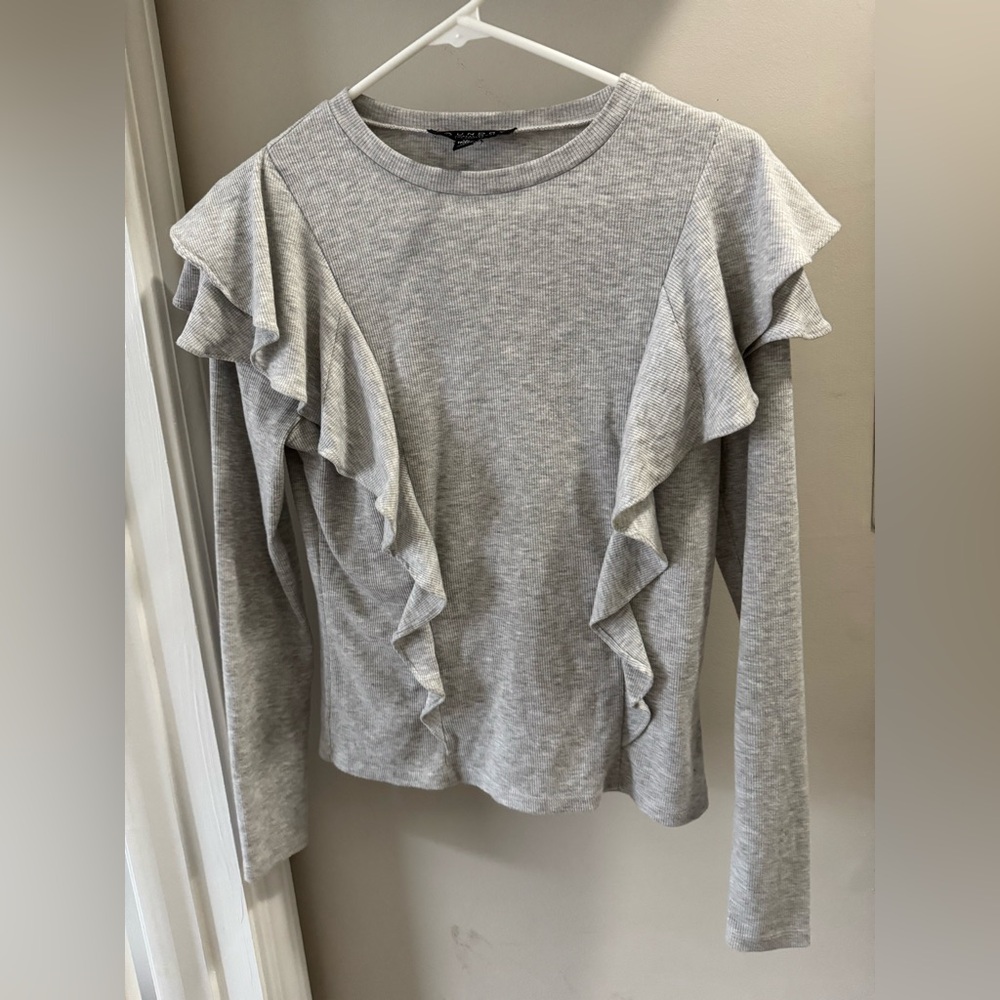 Laundry by Shelli Segal grey sweater